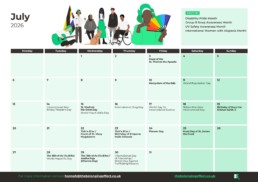 DEIB Calendar 25 - 26 July